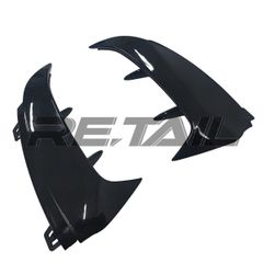 即日発送 W177 リア サイド インテーク フィン 左右 ブラック 黒 塗装済 A45type メルセデス ベンツ Aクラス ハッチバック AMGライン A35 A45 エディション1type ED1 スポイラー 国内在庫 即納 カスタム 外装 パーツ
