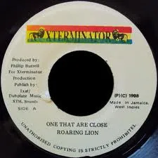 ジャマイカ7” Roaring Lion One That Are Close NONE XTerminator /00080