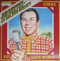 英2LP Jim Reeves 40 Golden Greats ADEP16 Arcade Records /00660