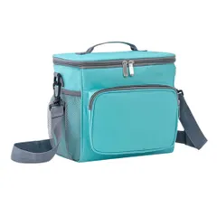 MaT store クーラーボックス 小型 クーラーバッグ ソフトクーラー 保冷 ソフト 持ち運び 10L (ブルー) [ブルー]