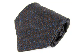 クリツィア ブランドネクタイ 総柄 シルク イタリア製 メンズ ブラウン KRIZIA 【中古】