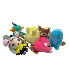 ポケモンセンター　オリジナル　ポケモントレーナーズ　ナンジャモ　マスコット　ポケモンフィット　ソーナンス　　ラブカス　オオタチ　ヌマクロー　三英貿易　マホミル　Ｓサイズ　ぬいぐるみ