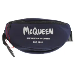 Alexander McQueen (アレキサンダーマックイーン) グラフィックプリント ナイロン ボディバッグ ショルダーバッグ ナイロン 683109のサムネイル