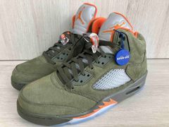 NIKE AIR JORDAN 5／DD0587-308／オリーブ スニーカー　27cm
