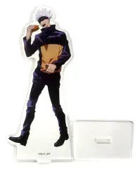 【中古】アクリルスタンド・アクリルパネル 五条悟 ビッグアクリルスタンド～買い食いver.～ 「セガコラボカフェ 呪術廻戦」