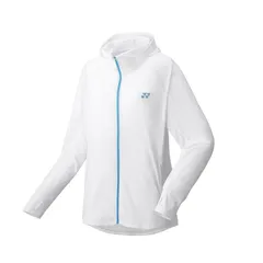 YONEX(ヨネックス) ニットウォームアップパーカー 硬式テニス ウェア スウェットシャツ 57076、(011)ホワイト