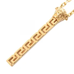 ヴェルサーチ VERSACE ネックレス メドゥーサ グレカ GP（ゴールドメッキ） ネックレス ユニセックス Used Aのサムネイル