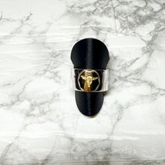 廃盤品 TADY&KING SV925 K18 平打ちバングルGPロングホーン - メルカリ