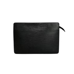 LOUIS VUITTON ルイ・ヴィトン ポシェット オム セカンドバッグ エピ ブラック M52522