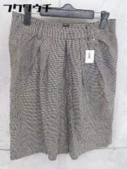 ◇ BEAUTY & YOUTH ビューティアンドユース UNITED ARROWS ラメ ミニ 台形 スカート サイズM ベージュ ブラック レディース 【中古】 【1102160012073】