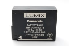 【美品】Panasonicパナソニック DMW-BLC12 純正 バッテリー#636