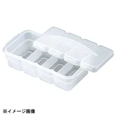 【新品】曙　産業 WE-126 マジック握り寿司型クリアー 125×65×H30 059046のサムネイル