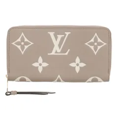 【極上品】 LOUIS VUITTON （ルイヴィトン） ｼﾞｯﾋﾟｰ･ｳｫﾚｯﾄ 財布 長財布(小銭入有) Monogram/Empreinte Beige M69794 unused:S
