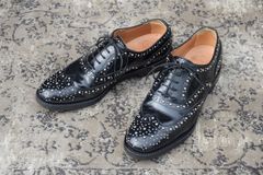 極美品❣️Church's BURWOOD MET スタッズ ウイングチップ 黒 - メルカリ