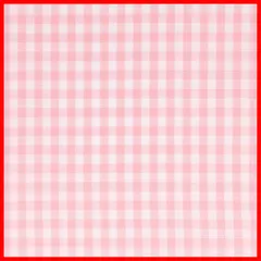 ク ー ポ ン 有☆彡KIYOHARA ギンガムチェック6ｍｍ 生地 約110cm巾×1mカット Col.P ピンク G1002-1