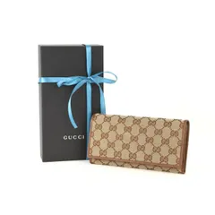 グッチ 財布 メンズ グッチ長財布 レディース グッチ 財布 長財布 二つ折り346058GUCCI gucciファスナーGG柄キャンバスベージュブラウンレザー新品プレゼントギフト送料無料ブランドGG ぐっち  誕生日 バースデー