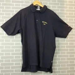 M1-00208【Mens】adidas (アディダス) ポロシャツ (M) / 紺 S-3