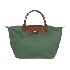 新品 ロンシャン LONGCHAMP ハンドバッグ ル プリアージュ トップハンドルバッグ Mサイズ セージ