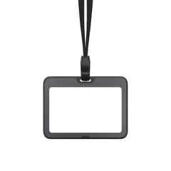 クレジットカード サイズ/社員証 各種 ストラップ付き 社員証 ICカードケース定期入れ 名札ケース パスケース 対応 ネームホルダー IDカードホルダー 横型 社員証ケース X-PANDA