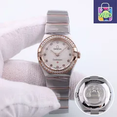[OMEGA] コンステレーション レディースクオーツウォッチ - 専用ケース・カード・袋付き｜本日限定特価｜新品未使用-WTO輸入1-WTO店名をご確認ください-PC44