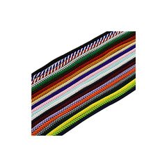 日本製 江戸打ちひも 直径約3mm × 約80cm 22色セット レーヨン 古代紫 和雑貨、飾り紐、お守り、巾着袋に