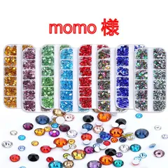 【momo 様】　ミルキーストーン　高分子ストーン　デコストーン　デコうちわ　ラインストーン