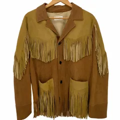 サンローランパリ SAINT LAURENT PARIS エディ期 16SS ラムレザーフリンジジャケット メンズ EUR：48 のサムネイル
