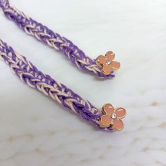 ミサンガ 大小 2本セット ハンドメイド / ペア 親子 お揃い でどうぞ♪