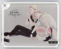 【中古】キーホルダー 梶秋彦＆中山春樹(座り) 「ギヴン×animatecafe 出張版 CoLotta トレーディングアクリルプレートキーホルダー」