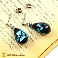 ピアス 蛍石 しずく ホタルガラス ガラスピアス レディース ドロップピアス 丸ピアス ホタル石 ガラス ガラス玉 ぶらさがり 大人可愛い 揺れるピアス ボール シルバー ブラック ブルー チタンピアス チタンポスト ハンドメイド 可愛いピアス かわいいピアス