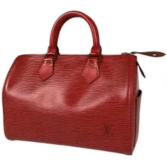ルイ・ヴィトン Louis Vuitton スピーディ 25 手提げ ミニボストンバッグ 通勤鞄 ハンドバッグ エピ カスティリアンレッド M43017 レディース 【中古】