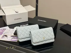 【今日特価】Chanel シャネル クラシック ウォレット オン チェーン バッグ（19×12cm）