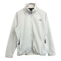 THE NORTH FACE ノースフェイス フリースジャケット アウトドア ホワイト(レディース S)中古 古着 V2503