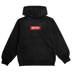 SHAKA WEAR PAISLEY HOODIE【BLACK×RED】(シャカ 通販 メンズ 服 大きいサイズ ヘビーウエイト パーカー スウェット フード フーディー プルオーバー 厚手 HEAVYWEIGHT ペイズリー バンダナ BANDANA 長袖)