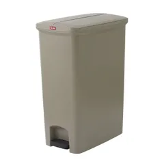 【新品・7営業日以内発送】KTLN301 トラスト ステップオンコンテナ スリム 左右開き 1301 ベージュ【沖縄離島販売不可】