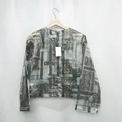 ◇ ◎●未使用● ⊂ atmos アトモス 総柄 長袖 パーカー サイズF ブラック系 レディース E  【1503050027823】