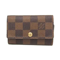 ルイ・ヴィトン(Louis Vuitton) ダミエ ミュルティクレ6 N62630 メンズ,レディース ダミエキャンバス キーケース エベヌ