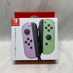 【美品】Joy-Con(L) パステルパープル/(R) パステルグリーン HAC-A-JAWAF