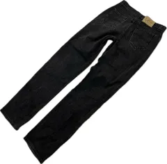 90s ☆ Lee コスタリカ製 テーパード ブラック ジーンズ デニムパンツ W30 アメカジ ストリート 大人カジュアル オールド リー■Ja7176