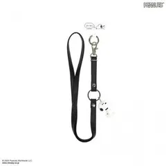 ピーナッツ スヌーピー マルチリングプラス ネックストラップ ブラック SNGG-132BK