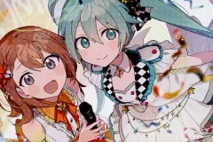 【中古】ポストカード [単品] 花里みのり＆初音ミク イラストレーターポストカード 「プロジェクトセカイ クリエイターズフェスタ2023」