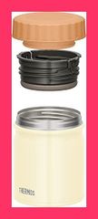 ★スタッフおすすめ！売れ筋★サーモス 真空断熱スープジャー 300ml クリームホワイト JBT-301 CRW
