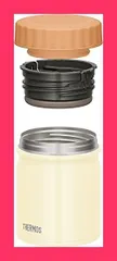 ★スタッフおすすめ！売れ筋★サーモス 真空断熱スープジャー 300ml クリームホワイト JBT-301 CRW