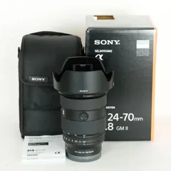 【メルカリ最安】FE 24-70mmF2.8GM2【新品未開封】 メルカリ最安】FE 24-70mmF2.8GM2【新品未開封】