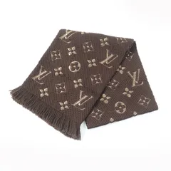 美品☆LOUIS VUITTON ルイヴィトン M71383 エシャルプ ロゴマニア ...