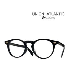 【UNION ATLANTIC】ユニオンアトランティック　メガネフレーム　UA3635　BK　ブラック　セルロイド製