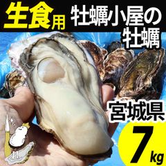 牡蠣 生食用 7kg 35～55個 殻付き 産地直送 宮城県産 三陸 カキ 牡蛎 生牡蠣 海鮮 貝 貝類 刺身 バーベキュー BBQ 産直 牡蠣2