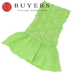 【中古】未使用展示品 帯揚げ 絞り 正絹(金銀糸除く) ライトグリーン 振袖 小物 和装 呉服 和服 きもの レディース 女性