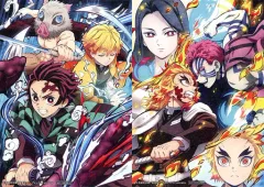 【中古】キャラカード 集合 ufotable描き下ろしA6イラストカード2枚セット 「劇場版 鬼滅の刃 無限列車編」 第6弾 来場御礼入場者特典