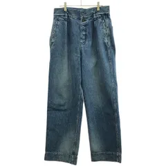 TANAKA タナカ ST-108 THE WIDE JEAN TROUSERS ワイドデニムトラウザーパンツ  インディゴブルー 29
